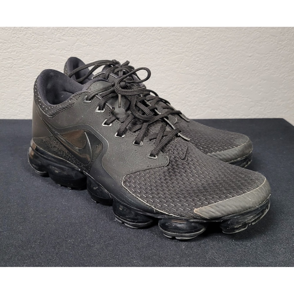 Nike Air VaporMax Athletic Shoes AH9046-002 Triple Black Men's Size 11